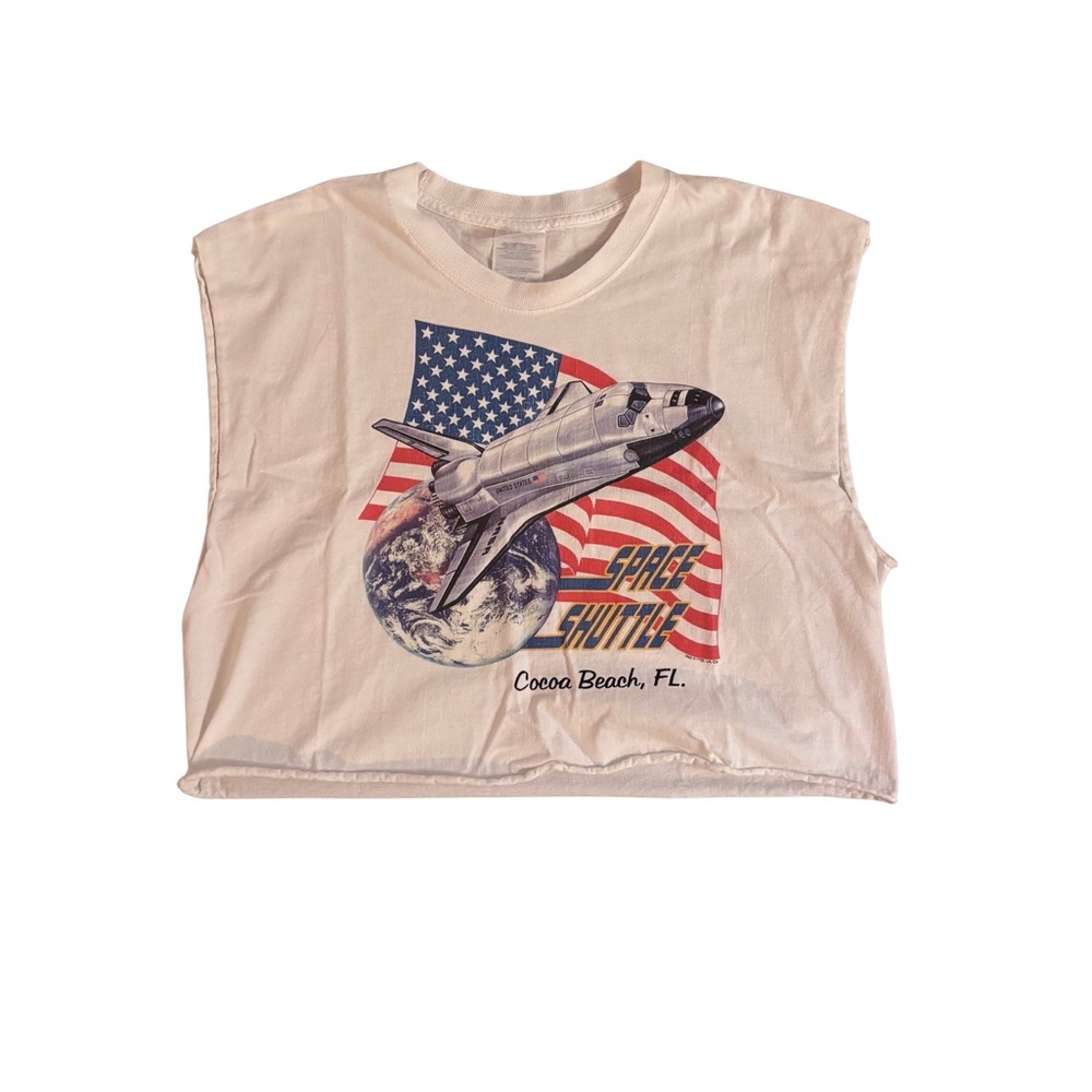 Vintage Cocoa Beach Crop Top